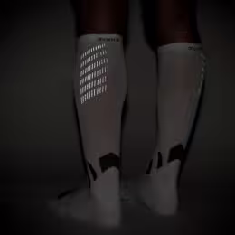 null: PONOŽKY BĚŽECKÉ SOCK MEDIUM COMPRESSION WHITE