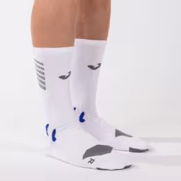 null: PONOŽKY BĚŽECKÉ SOCK MEDIUM COMPRESSION WHITE